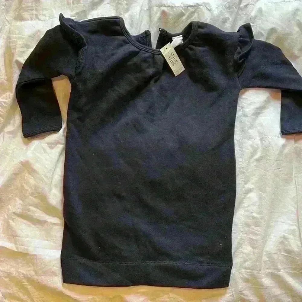 ALICE + AMES- THE ADA DRESS IN MIDNIGHT NAVY size 4T NWT
